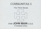 Communitas 3 - John Main